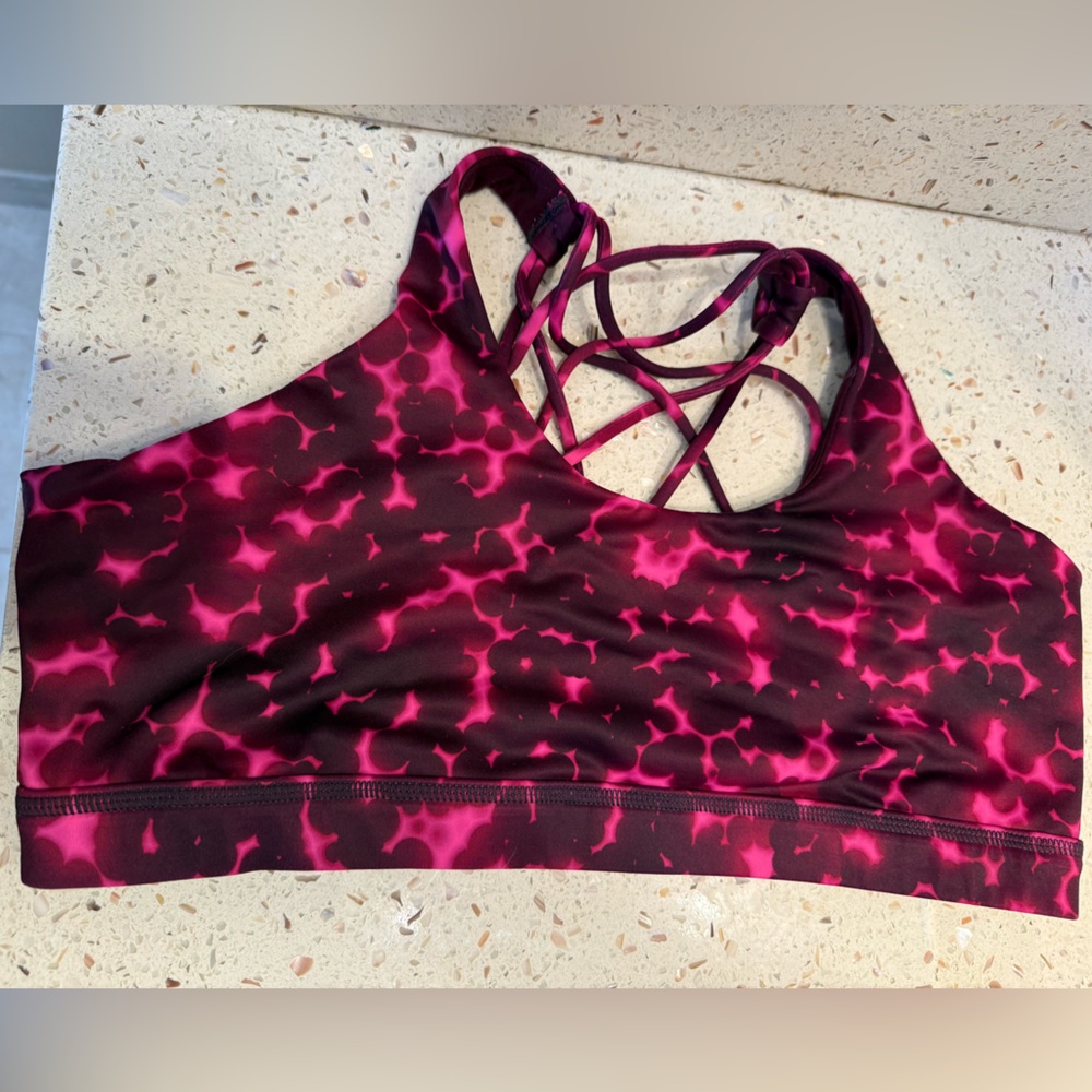 Constantly Varied Gear Butterfly Back Sports Bra, size XL